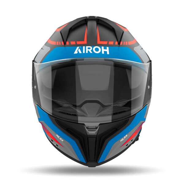 ΚΡΑΝΟΣ AIROH MATRYX RIDER ΣΚΟΥΡΟ ΜΠΛΕ ΜΑΤ ΚΡΑΝΟΣ AIROH MATRYX RIDER ΣΚΟΥΡΟ ΜΠΛΕ ΜΑΤ