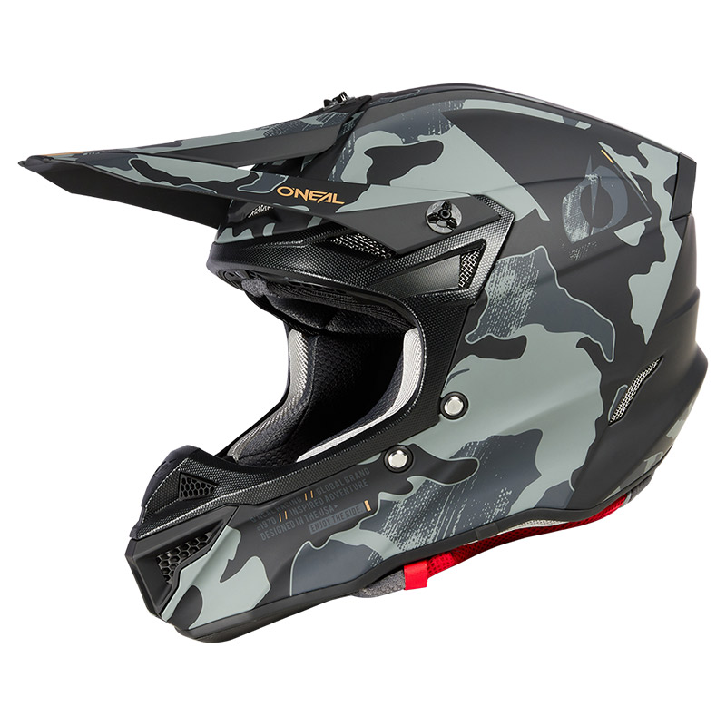 ΚΡΑΝΟΣ ONEAL 5SRS CAMO V.23 ΜΑΥΡΟ / ΓΚΡΙ