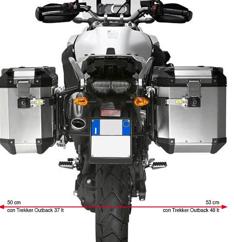 ΒΑΣΕΙΣ ΠΛΑΙΝΩΝ ΒΑΛΙΤΣΩΝ GIVI PL2119CAM YAMAHA XT1200ZE '14 SUPER TENERE