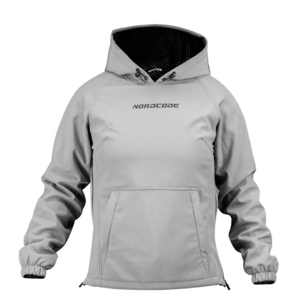 NORDCODE LYNX HOODIE LADY LIGHT GREY