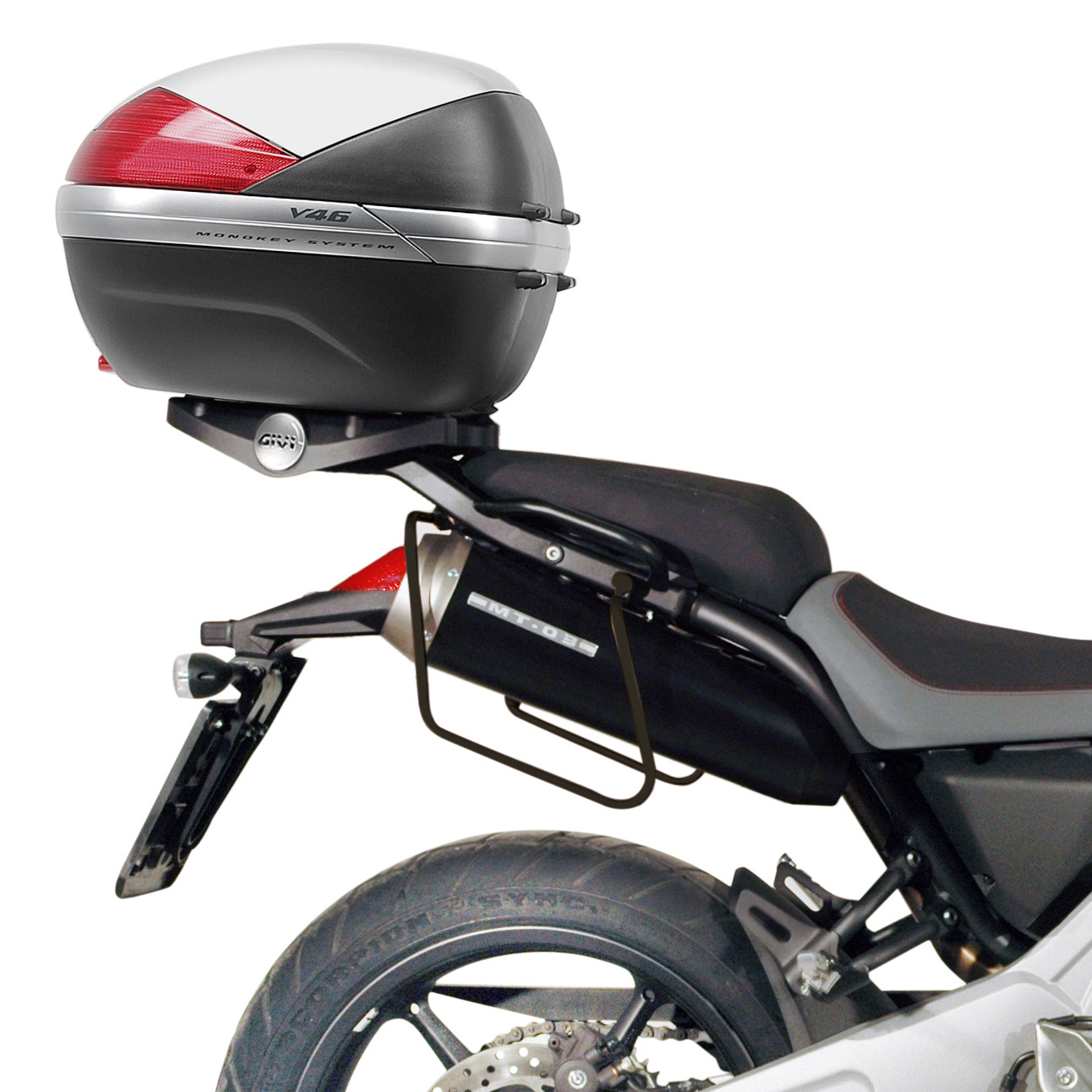 ΒΑΣΕΙΣ ΠΛΑΙΝΩΝ ΣΑΚΩΝ T129 MT-03'06 YAMAHA GIVI