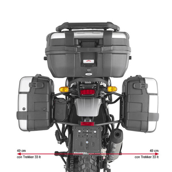 ΒΑΣΕΙΣ ΠΛΑΙΝΩΝ ΒΑΛΙΤΣΩΝ GIVI PL9059 ROYAL ENFIELD HIMALAYAN '21-'23