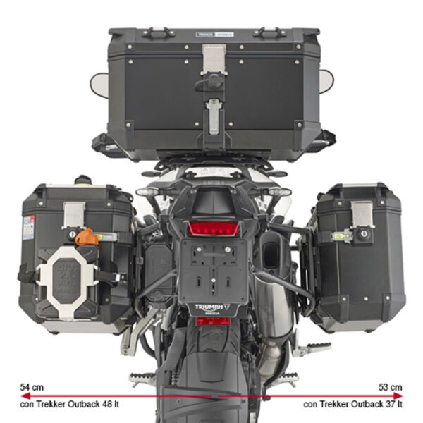 ΒΑΣΕΙΣ ΠΛΑΙΝΩΝ ΒΑΛΙΤΣΩΝ GIVI PLO6425CAM TRIUMPH TIGER 900 '24