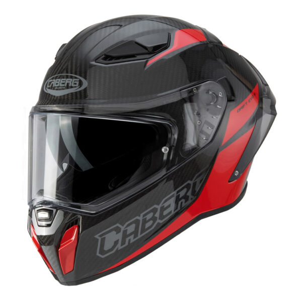ΚΡΑΝΟΣ CABERG DRIFT EVO II CARBON NOVA ΚΟΚΚΙΝΟ PINLOCK FITTED
