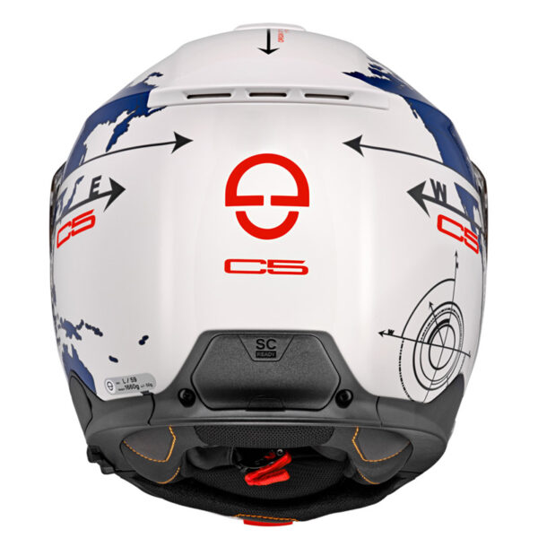 ΚΡΑΝΟΣ SCHUBERTH C5 BLUE GLOBE