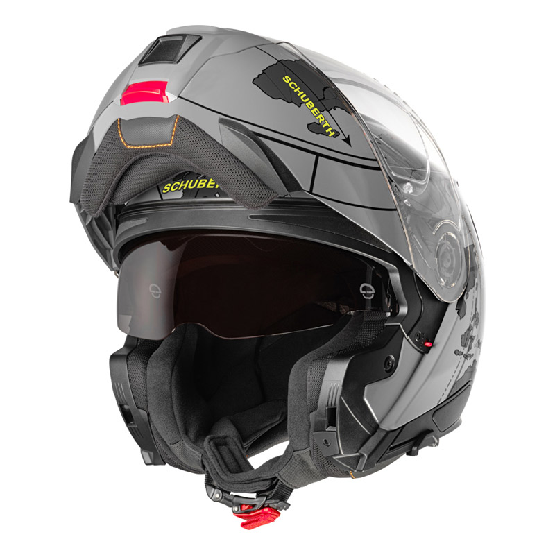 ΚΡΑΝΟΣ SCHUBERTH C5 ΓΚΡΙ GLOBE
