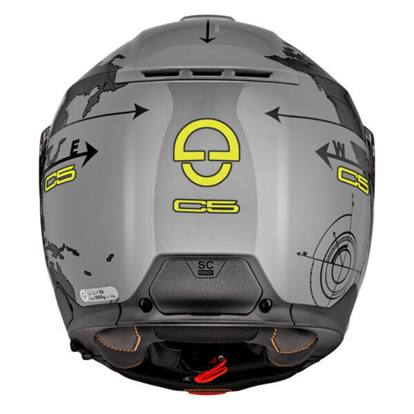 ΚΡΑΝΟΣ SCHUBERTH C5 ΓΚΡΙ GLOBE