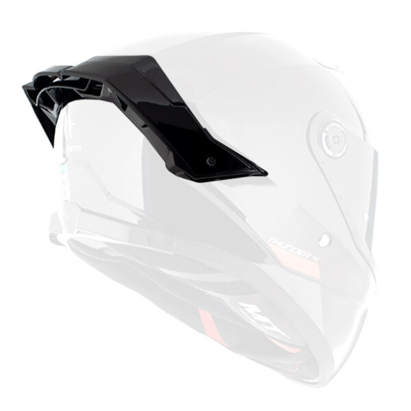 MT THUNDER 4 SV SPOILER 15240000045 ΜΑΥΡΟ GLOSS