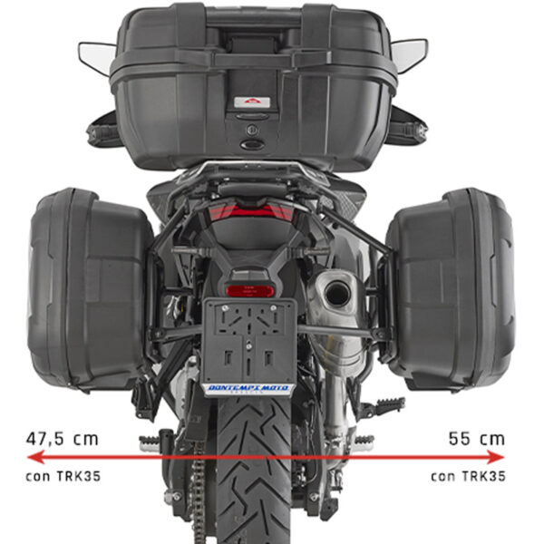 ΒΑΣΕΙΣ ΠΛΑΙΝΩΝ ΒΑΛΙΤΣΩΝ GIVI PLO9260MK VOGE VALICO 900 DSX '24