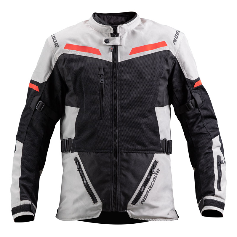 NORDCODE ΜΠΟΥΦΑΝ DUNE OVERSIZE ΓΚΡΙ / ΚΟΚΚΙΝΟ