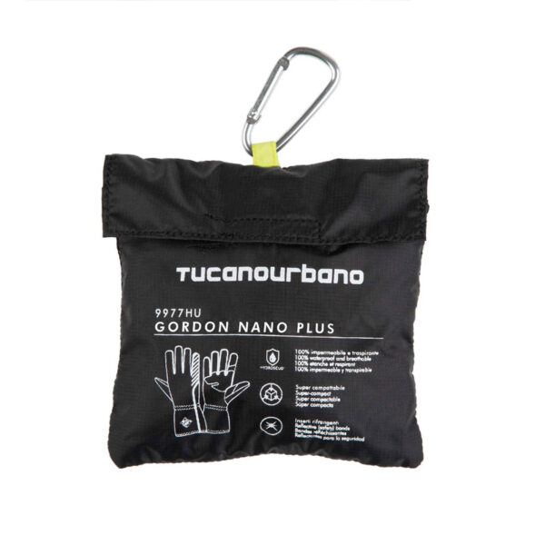 ΓΑΝΤΙΑ ΟVERGLOVES TUCANO URBANO GORDON NANO PLUS HYDROSCUD® ΜΑΥΡΑ