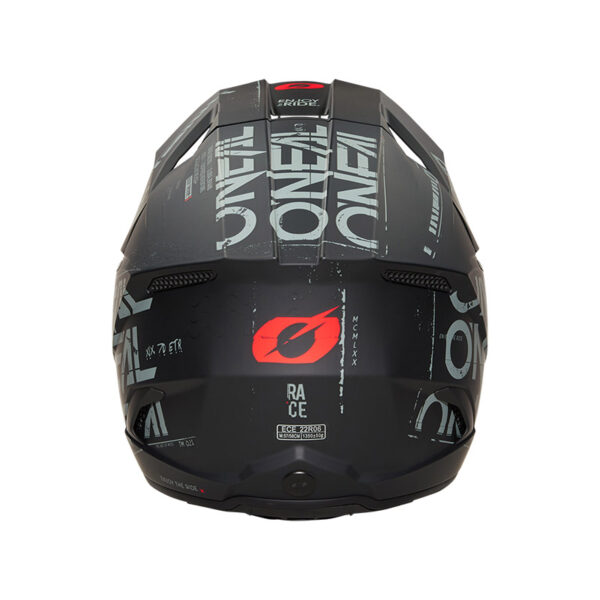 ΚΡΑΝΟΣ ONEAL 3SRS STATIC V.25 ΜΑΥΡΟ / ΓΚΡΙ