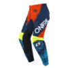 MX ΠΑΝΤΕΛΟΝΙ ONEAL ELEMENT JUNIOR SHOCKER V.25 ΜΑΥΡΟ / ΠΟΡΤΟΚΑΛΙ