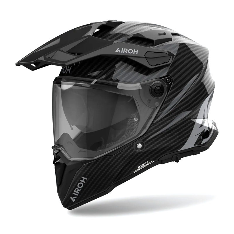 ΚΡΑΝΟΣ AIROH COMMANDER 2 FULL CARBON GLOSS