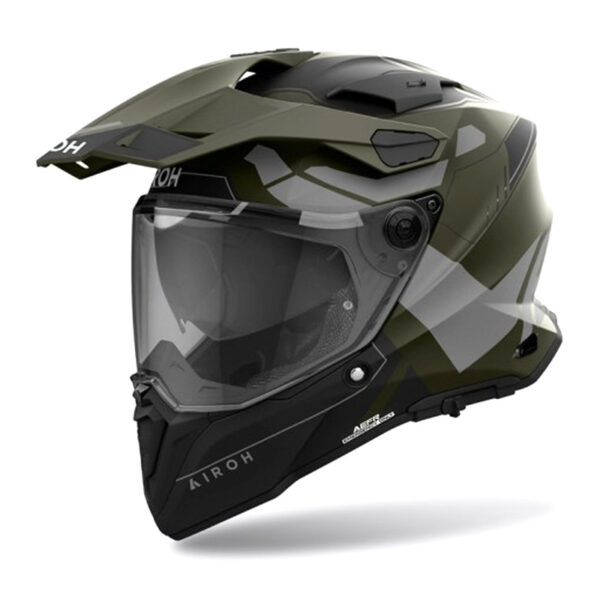 ΚΡΑΝΟΣ AIROH COMMANDER 2 REVEAL MILITARY GREEN MATT
