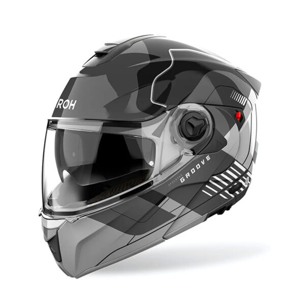 ΚΡΑΝΟΣ AIROH SPECKTRE GROOVE ΓΚΡΙ GLOSS