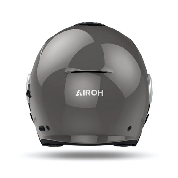 ΚΡΑΝΟΣ AIROH HELYOS ΣΚΟΥΡΟ ΓΚΡΙ GLOSS