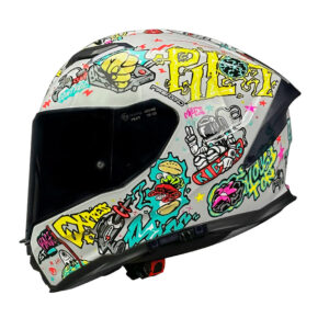 ΚΡΑΝΟΣ PILOT ALPHA SV FUTURE EXPRESS BASALT ΓΚΡΙ + EXTRA VISOR