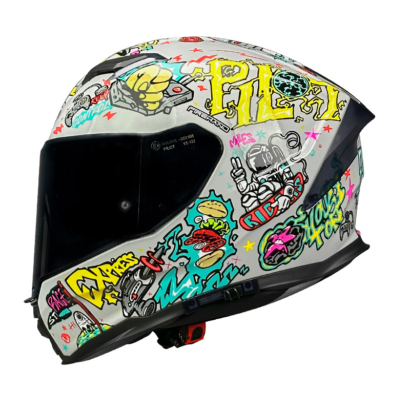 ΚΡΑΝΟΣ PILOT ALPHA SV FUTURE EXPRESS BASALT ΓΚΡΙ + EXTRA VISOR