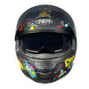 ΚΡΑΝΟΣ PILOT ALPHA SV FUTURE EXPRESS ΜΑΥΡΟ + EXTRA VISOR