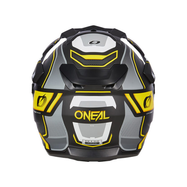 ΚΡΑΝΟΣ ONEAL DSRS SQUARE V.24 ΜΑΥΡΟ / ΓΚΡΙ / FLUO