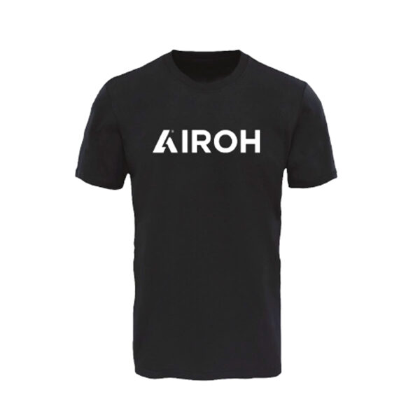 T-SHIRT AIROH ΜΑΥΡΟ