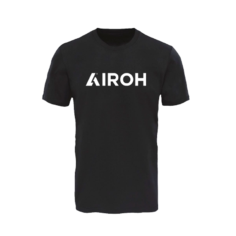 T-SHIRT AIROH ΜΑΥΡΟ