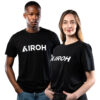 T-SHIRT AIROH ΜΑΥΡΟ