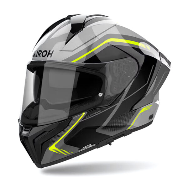 ΚΡΑΝΟΣ AIROH MATRYX WIDE ΚΙΤΡΙΝΟ GLOSS