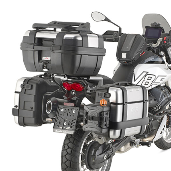 ΒΑΣΕΙΣ ΠΛΑΙΝΩΝ ΒΑΛΙΤΣΩΝ GIVI PLO8209MK MOTO GUZZI V85 TT '24