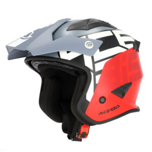 ΚΡΑΝΟΣ ACERBIS JET ARIA 26602.295 ΓΚΡΙ / ΚΟΚΚΙΝΟ