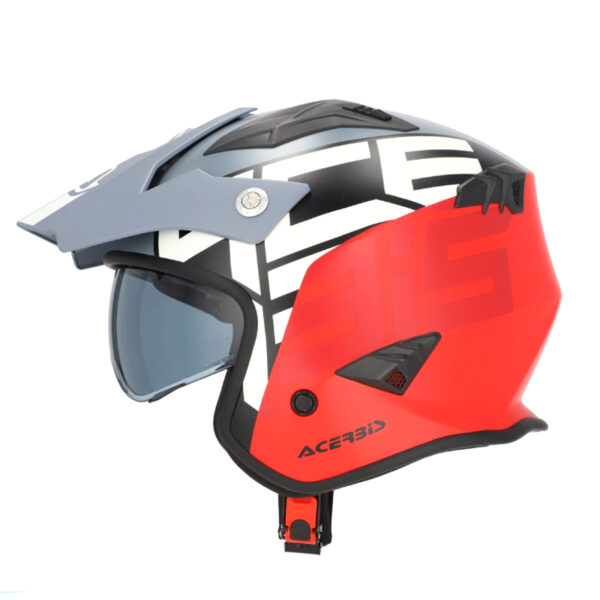 ΚΡΑΝΟΣ ACERBIS JET ARIA 26602.295 ΓΚΡΙ / ΚΟΚΚΙΝΟ ΚΡΑΝΟΣ ACERBIS JET ARIA 26602.295 ΓΚΡΙ / ΚΟΚΚΙΝΟ