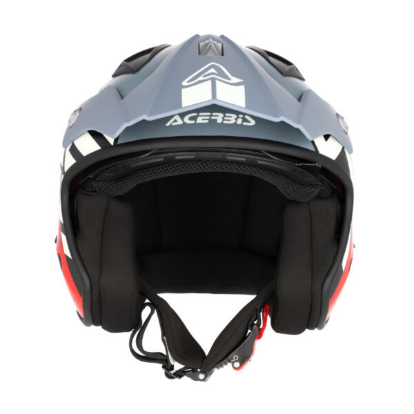 ΚΡΑΝΟΣ ACERBIS JET ARIA 26602.295 ΓΚΡΙ / ΚΟΚΚΙΝΟ