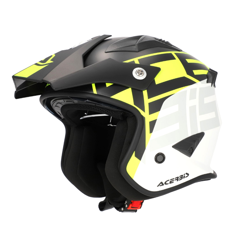ΚΡΑΝΟΣ ACERBIS JET ARIA 26602.457 ΜΑΥΡΟ / FLUO