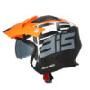 ΚΡΑΝΟΣ ACERBIS JET ARIA 26602.442 ΠΟΡΤΟΚΑΛΙ FLUO / ΜΑΥΡΟ