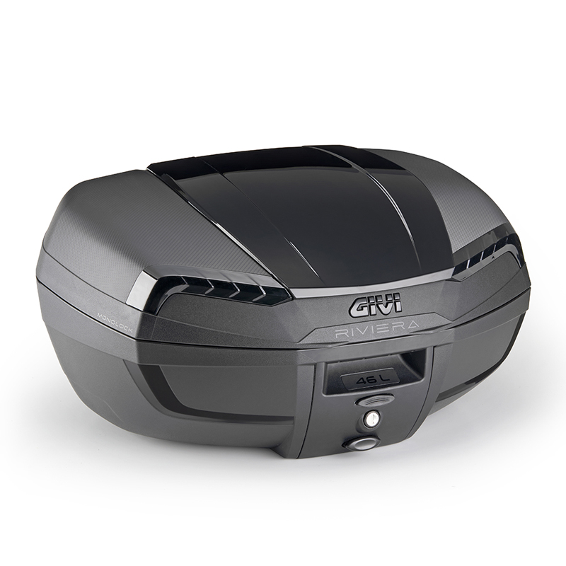 ΒΑΛΙΤΣΑ ΚΕΝΤΡΙΚΗ GIVI E46NB RIVIERA BLACK EDITION MONOLOCK 46LTR