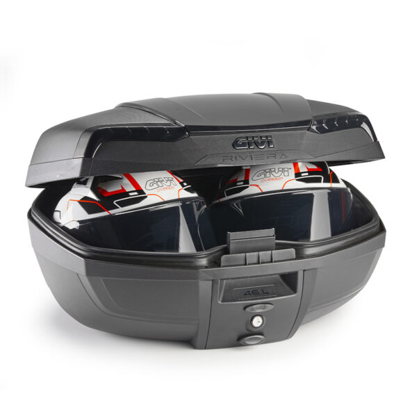ΒΑΛΙΤΣΑ ΚΕΝΤΡΙΚΗ GIVI E46NB RIVIERA BLACK EDITION MONOLOCK 46LTR