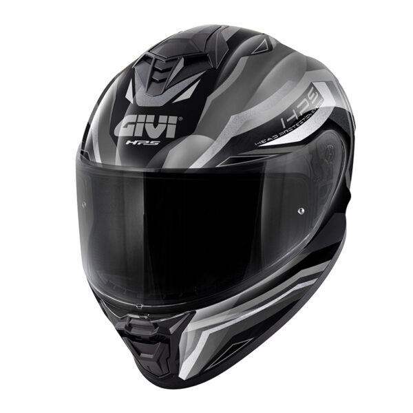 ΚΡΑΝΟΣ GIVI 50.X BLACK / TITAN / SILVER / GREY + EXTRA VISOR