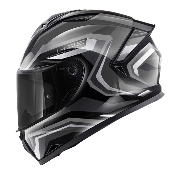 ΚΡΑΝΟΣ GIVI 50.X BLACK TITAN SILVER GREY + EXTRA VISOR