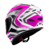 ΚΡΑΝΟΣ GIVI 50.X FUCHSIA / GREY / SILVER / BLACK + EXTRA VISOR