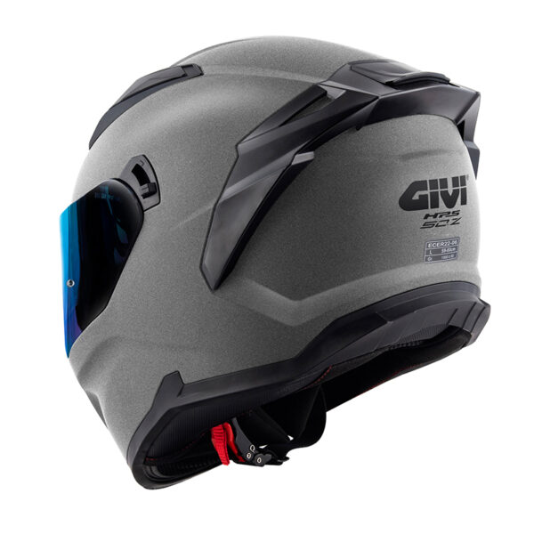 ΚΡΑΝΟΣ GIVI 50.Z MATT TITANIUM + EXTRA VISOR