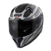 ΚΡΑΝΟΣ GIVI 50.Z TITANIUM / BLACK / RED + EXTRA VISOR