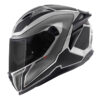ΚΡΑΝΟΣ GIVI 50.Z TITANIUM / BLACK / RED + EXTRA VISOR