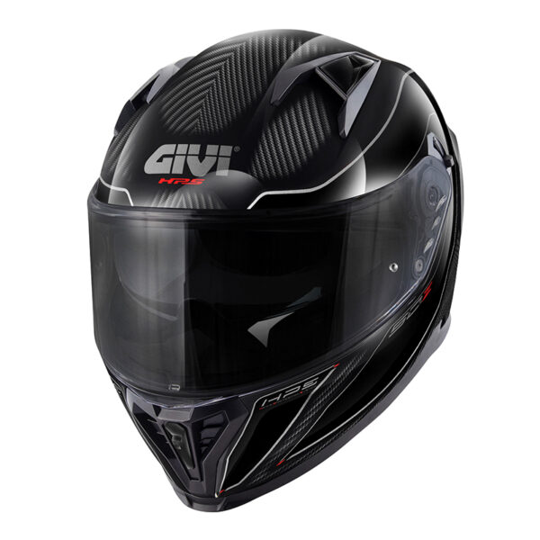 ΚΡΑΝΟΣ GIVI 50.Z BLACK / TITANIUM / RED + EXTRA VISOR