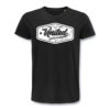 T-SHIRT TWO WHEELS ONLY UNITED ΜΑΥΡΟ