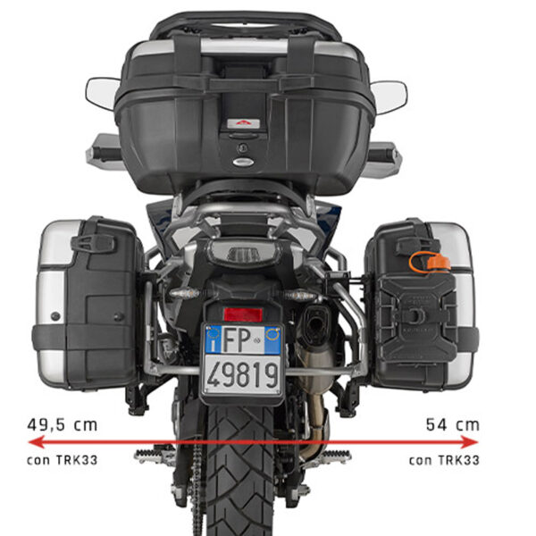 ΒΑΣΕΙΣ ΠΛΑΙΝΩΝ ΒΑΛΙΤΣΩΝ GIVI PL9228 CFMOTO 700MT ADV '25 ΒΑΣΕΙΣ ΠΛΑΙΝΩΝ ΒΑΛΙΤΣΩΝ GIVI PL9228 CFMOTO 700MT ADV '25