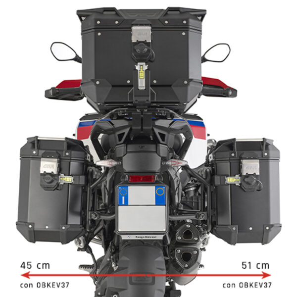 ΒΑΣΕΙΣ ΠΛΑΙΝΩΝ ΒΑΛΙΤΣΩΝ GIVI PLO5146CAM BMW R 1300 GS ADVENTURE '25