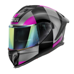 ΚΡΑΝΟΣ GIVI H50.3 VISION BLACK / TITAN / FUCSIA (PINLOCK INCLUDED)