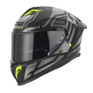 ΚΡΑΝΟΣ GIVI H50.3 QUASAR BLACK / TITAN / YELLOW (PINLOCK INCLUDED)