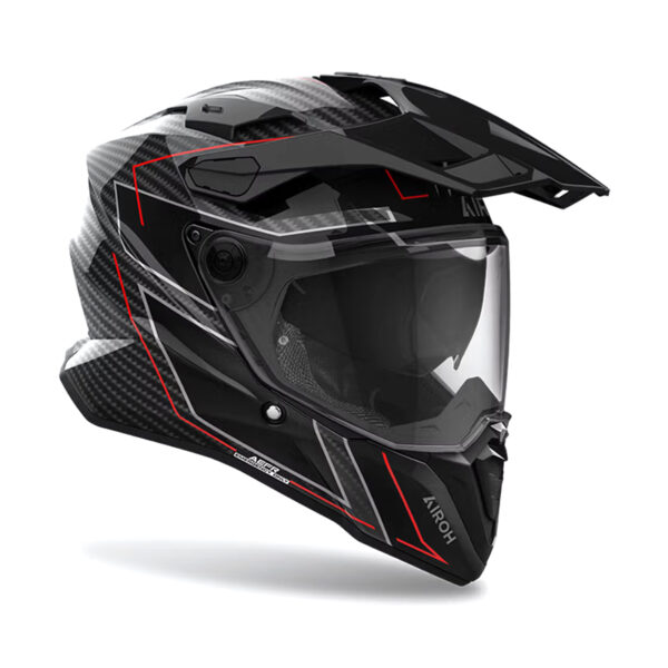 ΚΡΑΝΟΣ AIROH COMMANDER 2 CARBON STYLISH GLOSS